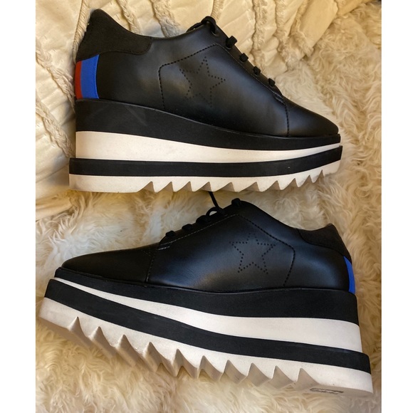 stella mccartney sneak elyse platform sneakers